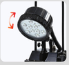 Portable Movable Explosive-Proof LED Work Light hazardous oil rechargable flood adjustable Work Lamp