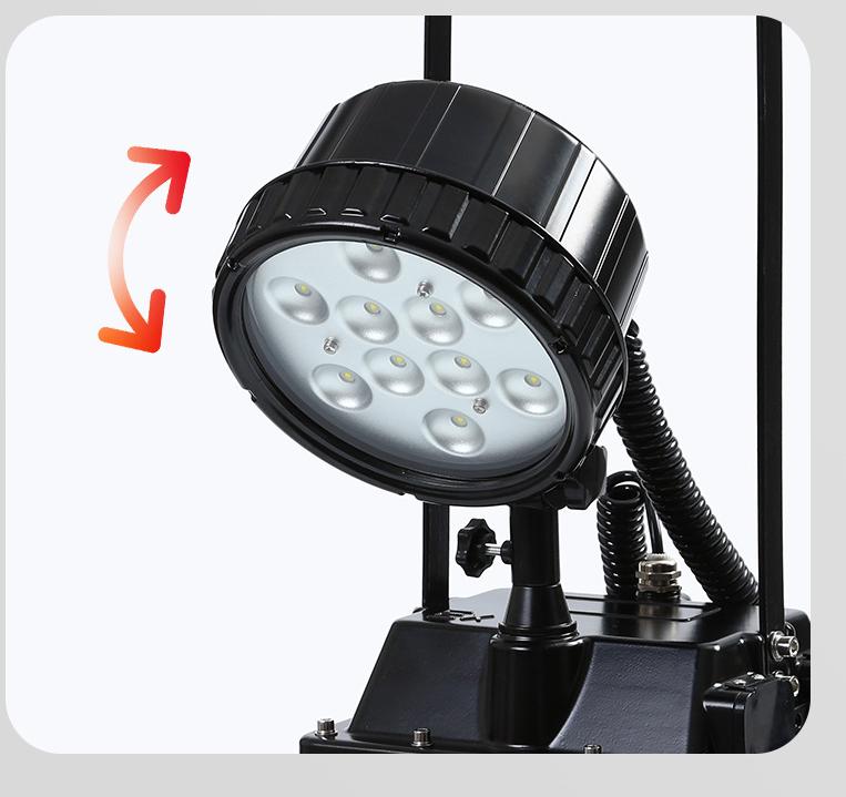 Portable Movable Explosive-Proof LED Work Light hazardous oil rechargable flood adjustable Work Lamp