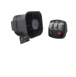 Motorcycle compact siren speaker with microphone emergency Emark R10 horn alarm 
