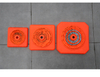 High Visibility 45cm retractable traffic cone waterproof collapsible traffic cone